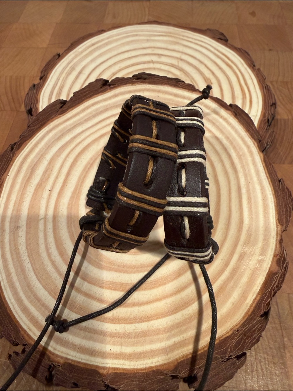 Leather bracelet